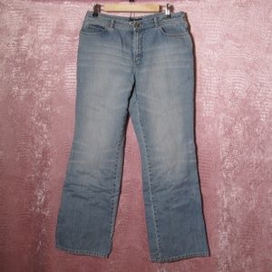 Dana Buchman Jeans, Blue Jeans, Flared jeans.